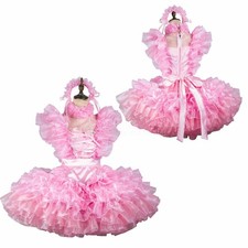 Maid Sissy Girl Pink Satin