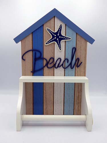 Beach hut wooden toilet - hut,