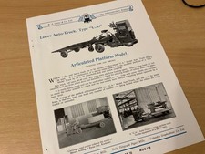 1930’S R A LISTER AUTO-TRUCK