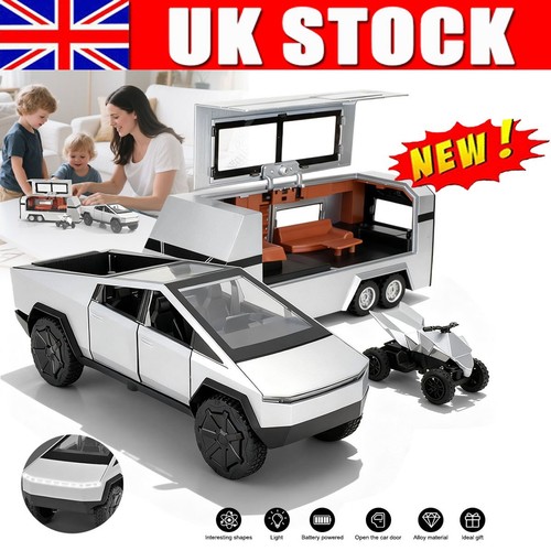 Model silver pickup - 1:32,