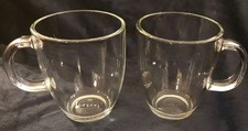 2x Bodum Clear Glass Large