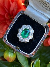 Victorian Style Emerald and