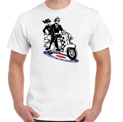 Tone ska shirt mens moped - t-shirt,