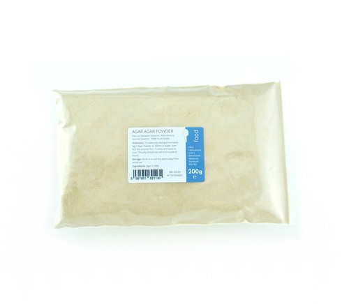 Agar powder - 200g, food