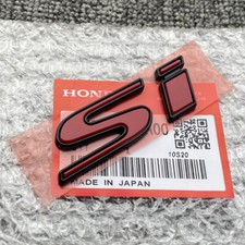 JDM Racing Si Emblem For Honda 2017-2022 civic Touring Coupe 2-Door Sedan 4-Door