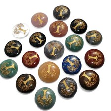 1 x Tree of Life Palm Stone
