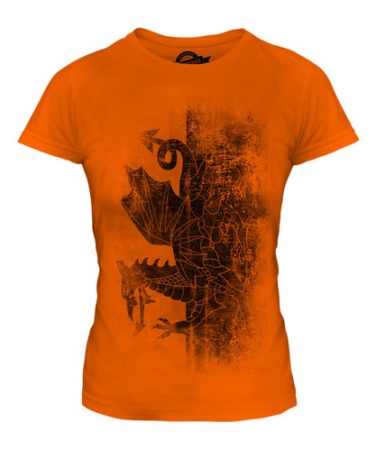 Welsh faded flag ladies - faded,