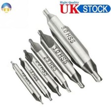 6Pcs HSS Center Drill Bits HSS