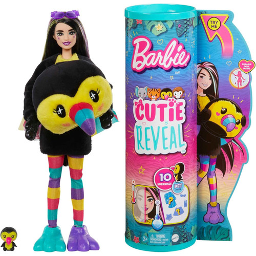 Barbie cutie reveal toucan - barbie,