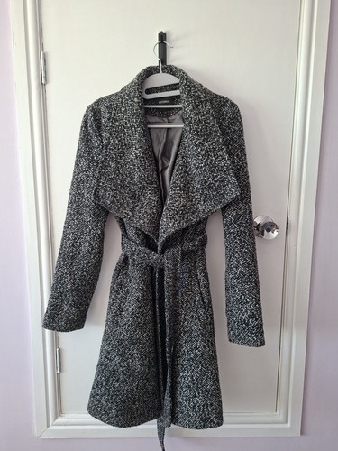 Next womens wool - blend, belted