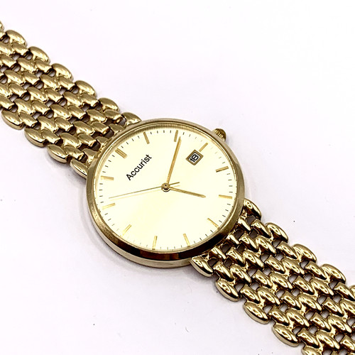 Accurist 9ct gold - accurist,