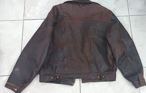Redskins leather jacket size