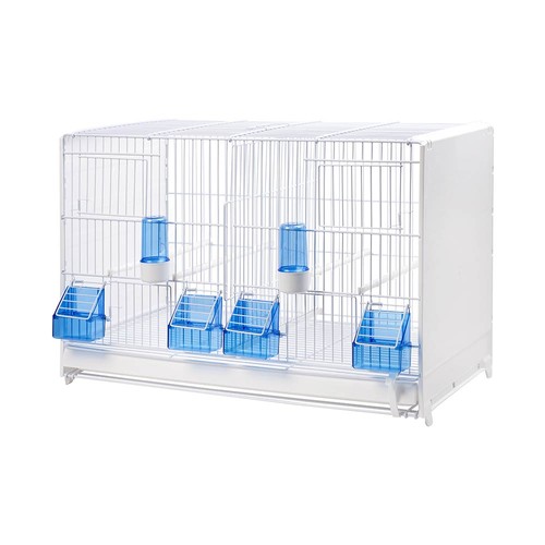 Double breeding cage with - double,
