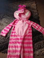 Alice In Wonderland Cheshire Cat Fancy Dress Costume Age 5-6 Years George
