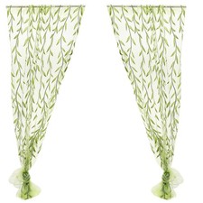 Window Treatments Leaf Pattern