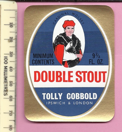 Original vintage tolly cobbold - vintage,
