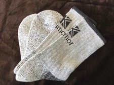 LADIES HI QUALITY HEAVY DUTY HIKING  WALKING BOOT SOCKS KARRIMOR MERINO NATURAL