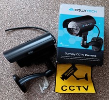 EQUATECH Dummy CCTV Camera with Flashing Led Light
