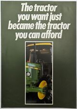 Original John Deere X-E Series Tractor Brochure, c 1983. 1640, 2040, 2040S, 2140
