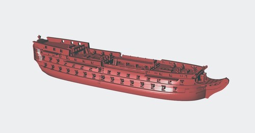 700 scale british 3rd rate - scale,
