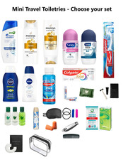 Mini Travel Toiletries Plane