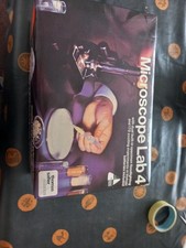 1970s Vintage CHILDRENS / BEGINNERS THOMAS SALTER MICROSCOPE LAB 4 KIT