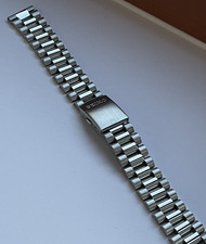 Seiko 19mm PRESIDENT Style Bracelet stainless steel watch strap