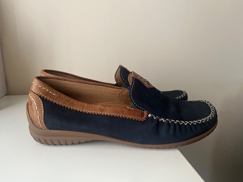 Gabor shoes size g navy - g,