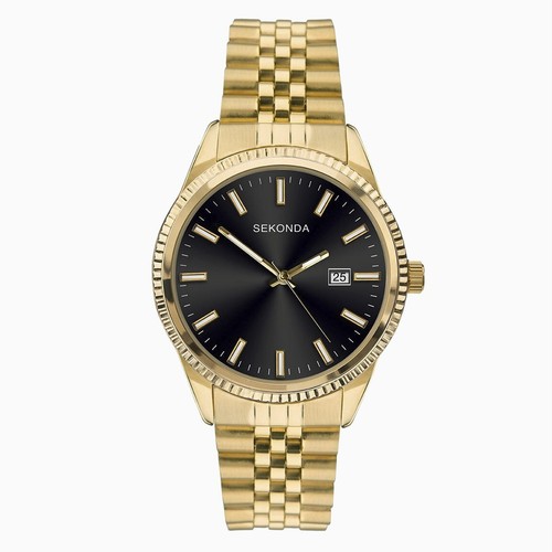 Sekonda mens watch yellow - ,