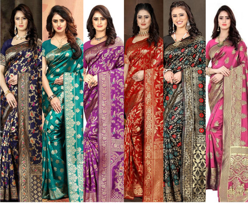 Banarasi silk saree indian