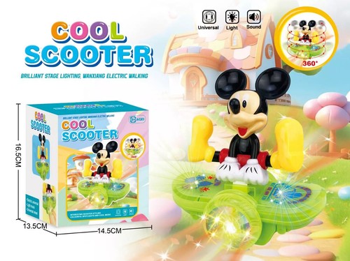 Mickey style scooter 360 - mickey, 360°