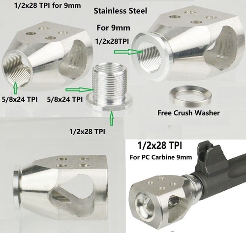 Stainless steel 2x28 - steel, tpi
