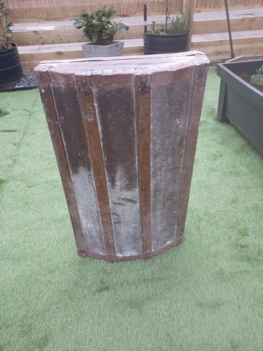 Antique trunk chest lid - antique,