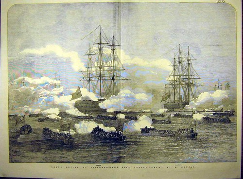 Original old antique print - original,
