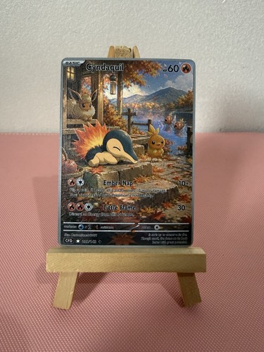 Cyndaquil fall pokemon tcg - fall,