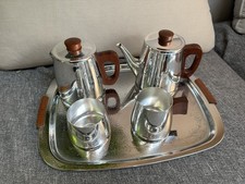 Sona Vintage Tea/coffee Set With Tray Stratford Upon Avon milk jug sugar pot 