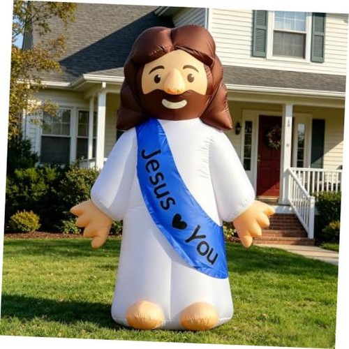 6ft jesus inflatable - 6ft,
