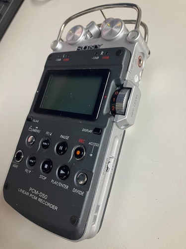 Sony pcm d50 portable digital - sony,