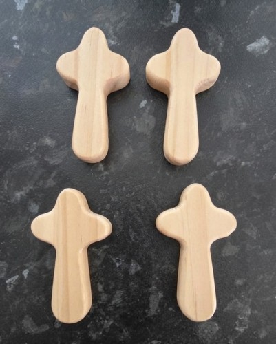 Small wooden crosses - wooden, pieces