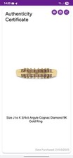 Argyle Cognac Diamond 9ct Yellow Gold Ring