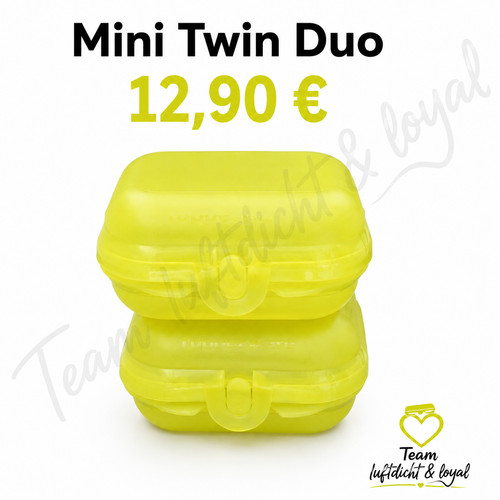 Tupperware mini twin box - mini,