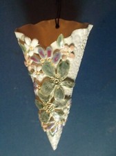 Stoneware Cornet Shaped Wall