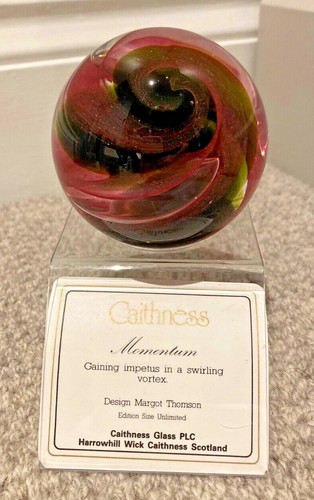 Caithness margot thomson glass - thomson,