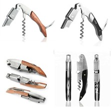 Corkscrew Bottle Opener Metal Heavy Duty 3-in-1 Professional Waiter's Friend