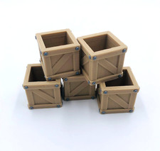 5pc 3D Printed D&D Crates