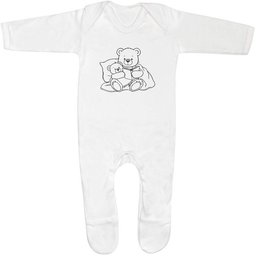 Teddy bear sleepover baby - bear, sleepover'