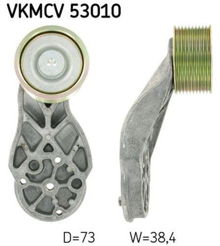 Fits skf vkmcv 53010 - vkmcv, tensioner