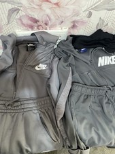 Nike Tracksuit Grey Boys Xl X2