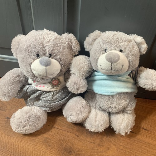 Pair grey fluffy soft - grey,