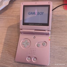 Gameboy Advance SP 001 Pearl Pink, Tested Working